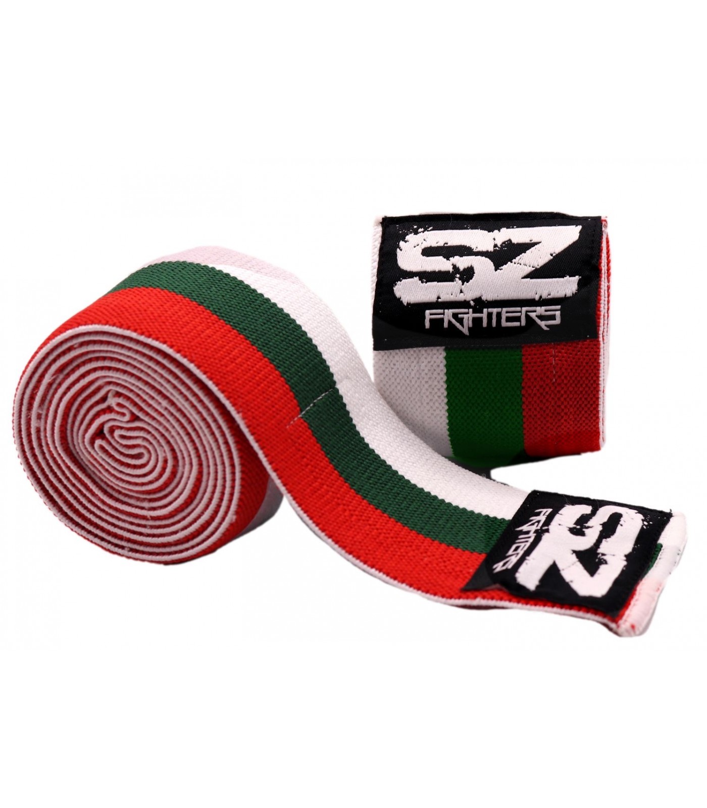 SZ Fighters - Knee Wraps  (Бинтове за колене) / Трикольор